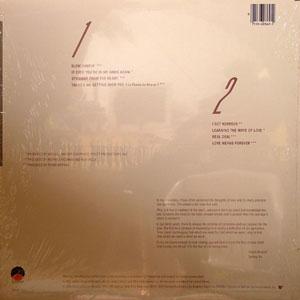 Back Cover Album Peabo Bryson - Straight From The Heart