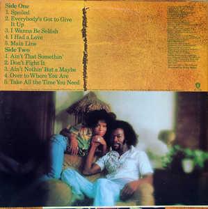 Back Cover Album Ashford & Simpson - I Wanna Be Selfish