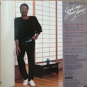 Back Cover Album Kashif - Send Me Your Love