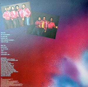 Back Cover Album Con Funk Shun - Spirit Of Love