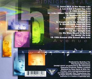 Back Cover Album Midnight Star - 15th Avenue