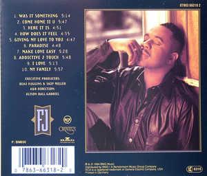 Back Cover Album Freddie Jackson - Here It Is