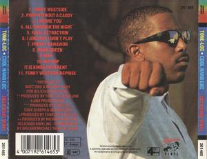 Back Cover Album Tone Loc - Cool Hand Loc