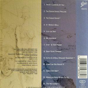 Back Cover Album Teena Marie - Ivory