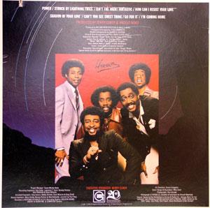 Back Cover Album The Temptations - Power