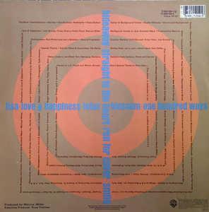 Back Cover Album David Sanborn - Straight To The Heart