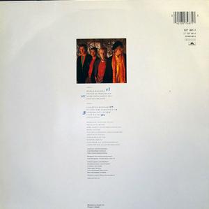 Back Cover Album Level 42 - World Machine