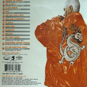 Back Cover Album Sisqo - Unleash The Dragon