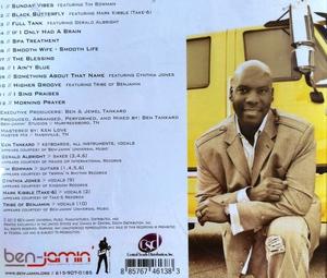 Back Cover Album Ben Tankard - Full Tank