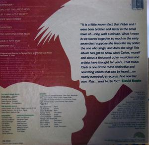 Back Cover Album Robin Clark - Surrender