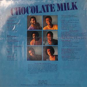 Back Cover Album Chocolate Milk - Hipnotism