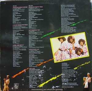 Back Cover Album High Inergy - Shoulda Gone Dancin'