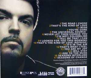 Back Cover Album Tim Dillinger - The Muse