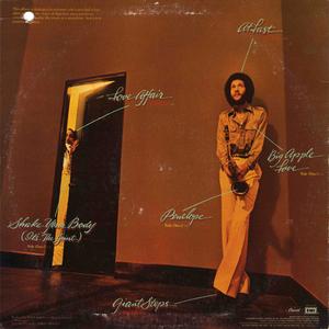 Back Cover Album Gary Bartz - Love Affair