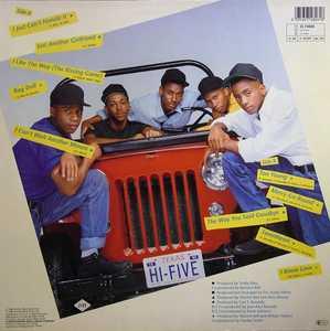 Back Cover Album Hi-five - Hi-Five