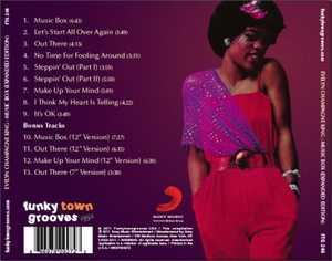 Back Cover Album Evelyn 'champagne' King - Music Box  | funkytowngrooves usa records | FTG-246 | US