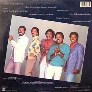 Back Cover Album Tavares - New Directions