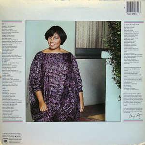 Back Cover Album Cheryl Lynn - In The Night