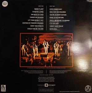 Back Cover Album The Stylistics - Black Satin