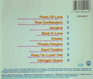 Back Cover Album Jeff Lorber - Private Passion