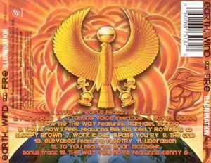 Back Cover Album Wind & Fire Earth - Illumination