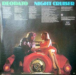 Back Cover Album Deodato (eumir) - Night Cruiser