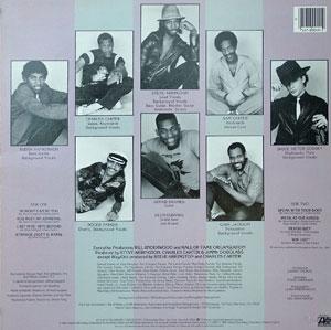 Back Cover Album Steve Arrington - Steve Arrington's Hall Of Fame I