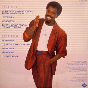 Back Cover Album Billy Ocean - Love Zone