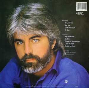 Back Cover Album Michael Mcdonald - No Looking Back