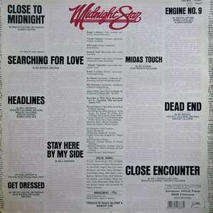 Back Cover Album Midnight Star - Headlines