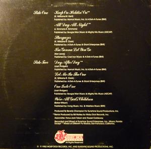 Back Cover Album Margaret Reynolds - Keep On Holdin' On