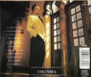 Back Cover Album Peabo Bryson - Can You Stop The Rain