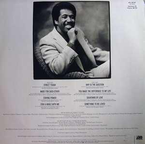 Back Cover Album Ben E. King - Street Tough