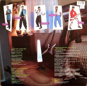 Back Cover Album Koko-pop - Secrets Of Lonely Boys