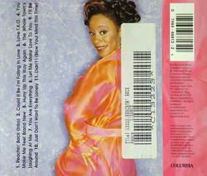 Back Cover Album Regina Belle - Reachin' Back