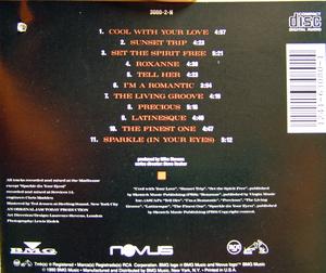 Back Cover Album Mike Stevens - Set The Spirit Free