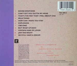 Back Cover Album Narada Michael Walden - Divine Emotion