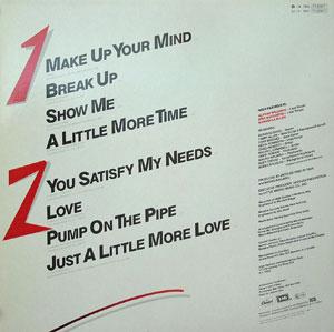 Back Cover Album High Fashion - Make Up Your Mind