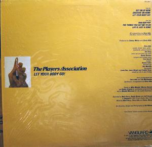 Back Cover Album Players Association - Let Your Body Go