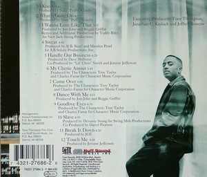 Back Cover Album Tony Thompson - Sexsational