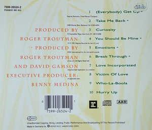 Back Cover Album Roger Troutman - Bridging The Gap