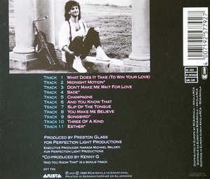 Back Cover Album Kenny G - Duotones