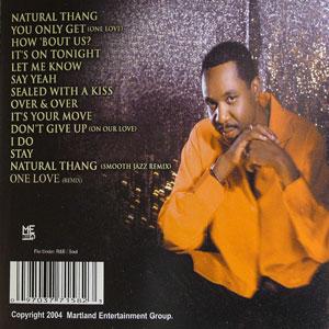 Back Cover Album Freddie Jackson - It's Your Move