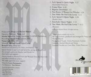 Back Cover Album Mychal Marcel - Let's Spend A Quiet Night