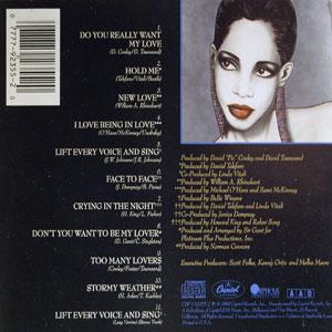 Back Cover Album Melba Moore - Soul Exposed