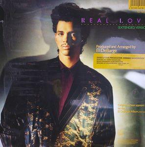 Back Cover Single El Debarge - Real Love