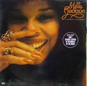 Front Cover Album Millie Jackson - A Moment's Pleasure Front Cover Album Millie Jackson - A Moment's Pleasure