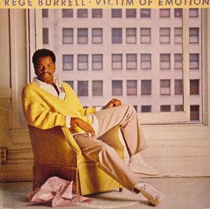 Front Cover Album Rege Burrell - Victim Of Emotion