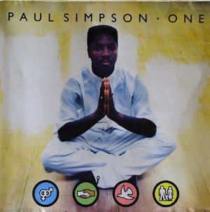 Front Cover Album Paul Simpson - One Front Cover Album Paul Simpson - One