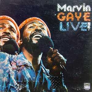 Front Cover Album Marvin Gaye - Marvin Gaye Live! Front Cover Album Marvin Gaye - Marvin Gaye Live!